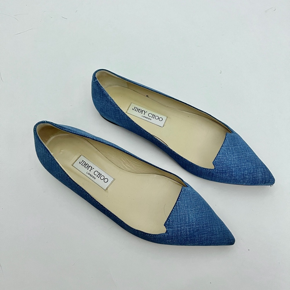 Authentic Jimmy Choo pointy flats
